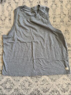 Vuori Blue-Gray Sleeveless Tank Top